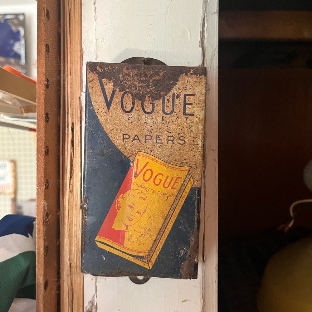 Vogue Blue and Yellow Art Decal Wall Decor